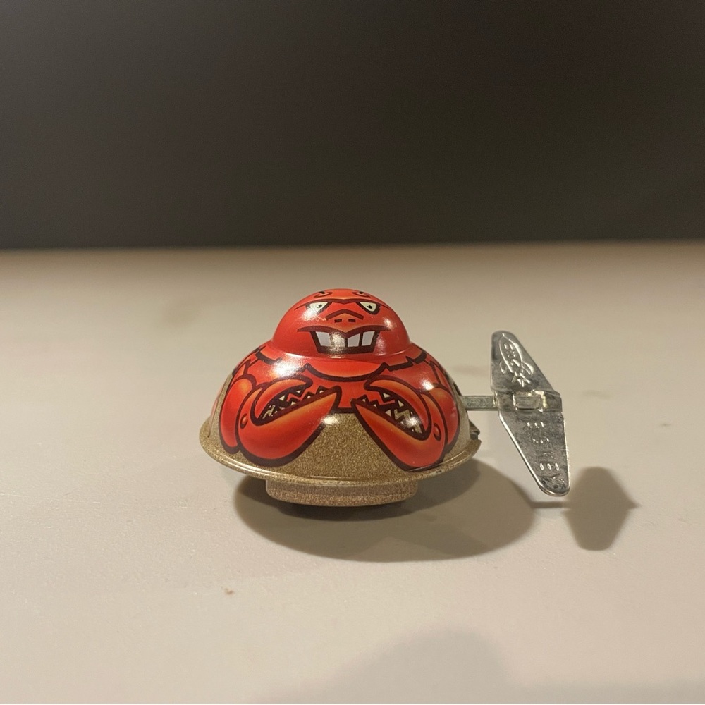 Vintage 2001 Wind Up Crab Rocket USA